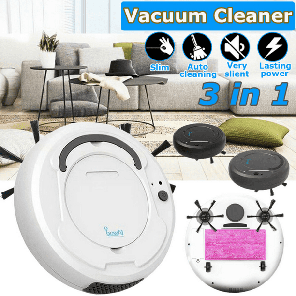 1800Pa Multifunctional Robot Vacuum Cleaner 3-In-1 Auto Rechargeable Smart 